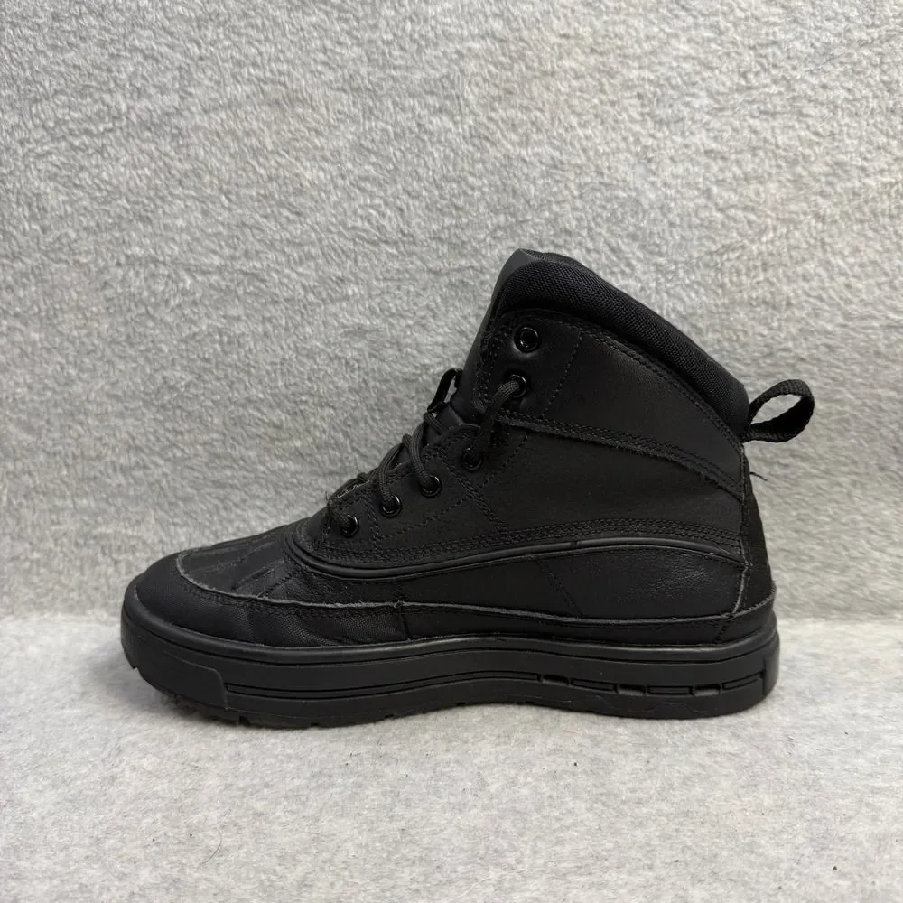 Nike ACG Boots Kids Size 5Y Woodside 2 High GS Black Winter Snow Shoe 524872-004